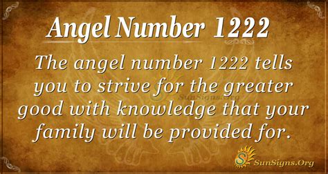 Angel Number 1222 Meaning – A Sign Of Great Things